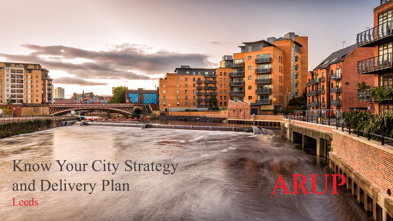 Arup Leeds Know Your City Strategy & Delivery Plan front page